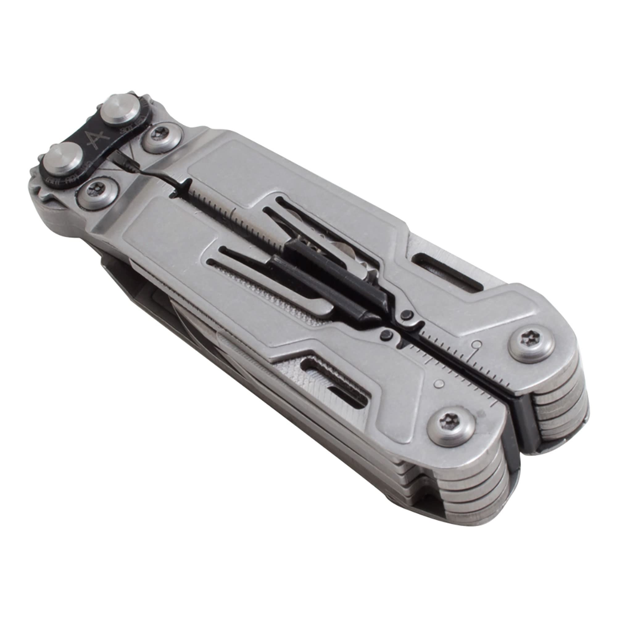 SOG PowerPint serrated blade ready for cutting tasks.