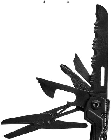 SOG PowerPint serrated blade ready for cutting tasks.