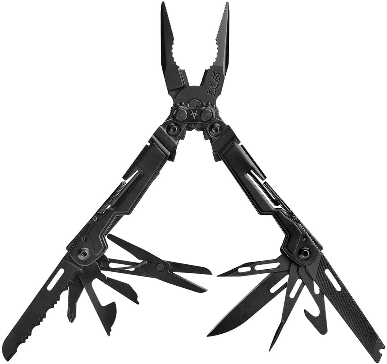 SOG PowerPint stealth black finish for low-profile carry.