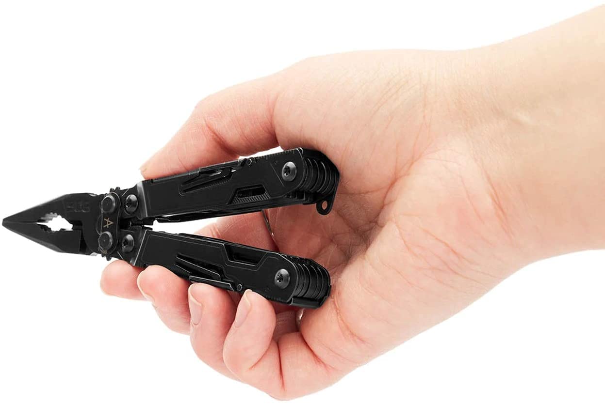 SOG PowerPint straight-edge blade for precise cutting.