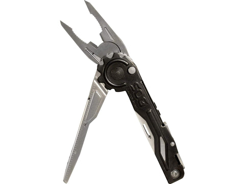 SOG SwitchPlier 2.0 pliers deployed for one-handed tasks.
