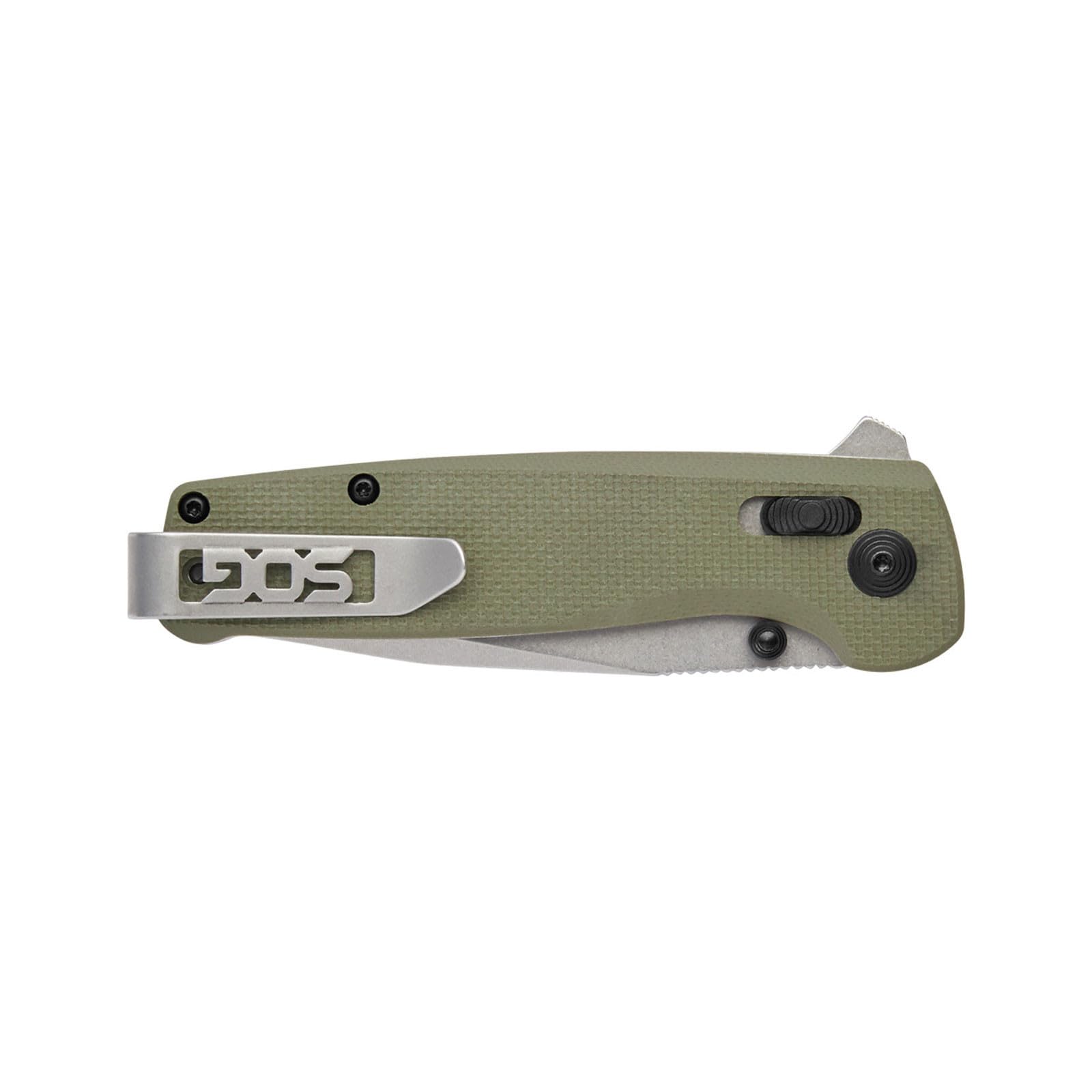 SOG Terminus XR G10 offers three opening methods for versatile use.