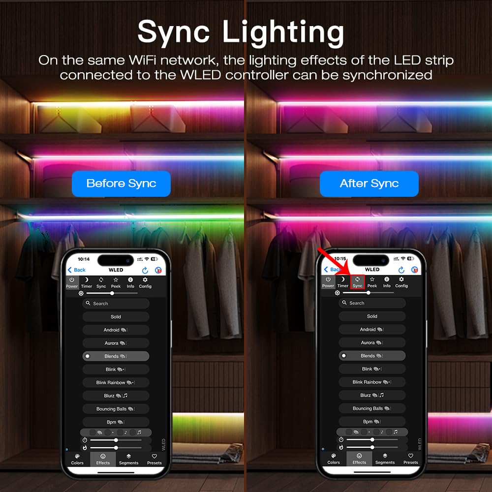 Sogledwow Elite ESP32-WLED controller compact board for custom lighting projects.