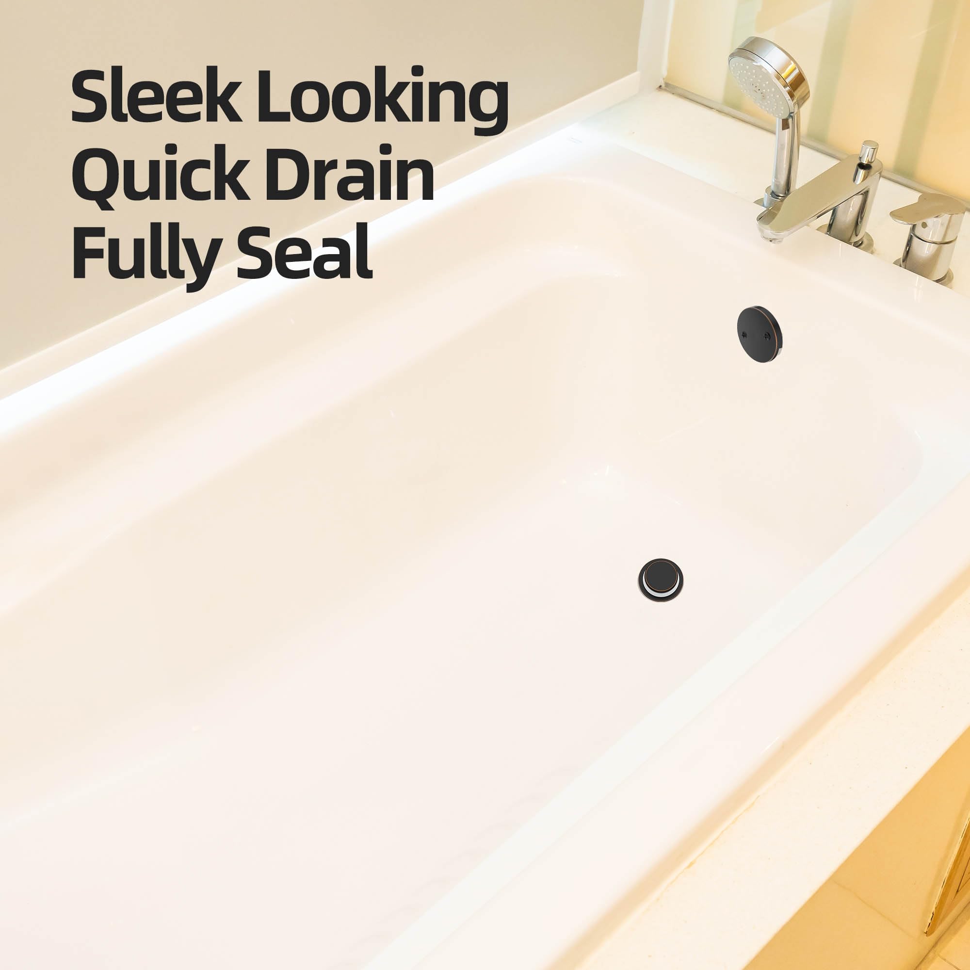 Sogmeter oil rubbed bronze overflow faceplate adds durable, leak-resistant finish.