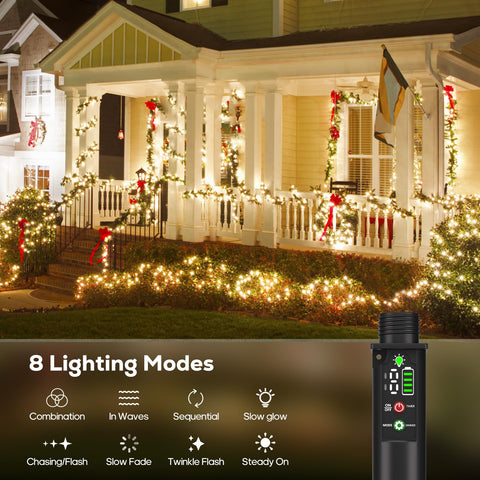 Soiarllt warm white LEDs create cozy ambiance on patios and home interiors.