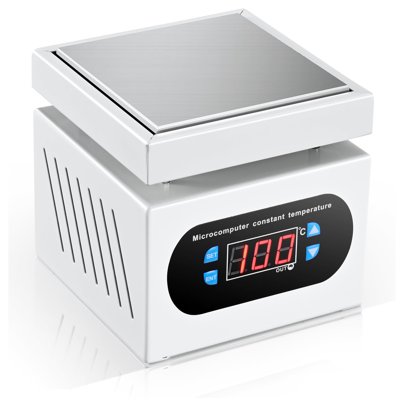 Soiiw soldering hot plate top view enables precise preheating for electronics repair