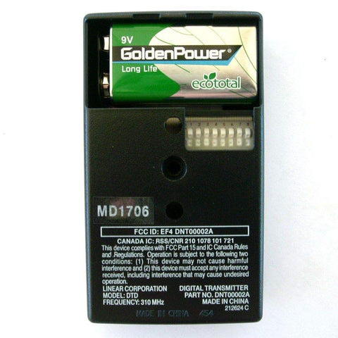 Soikoi Delta-3 remote with visor clip close-up for easy mounting