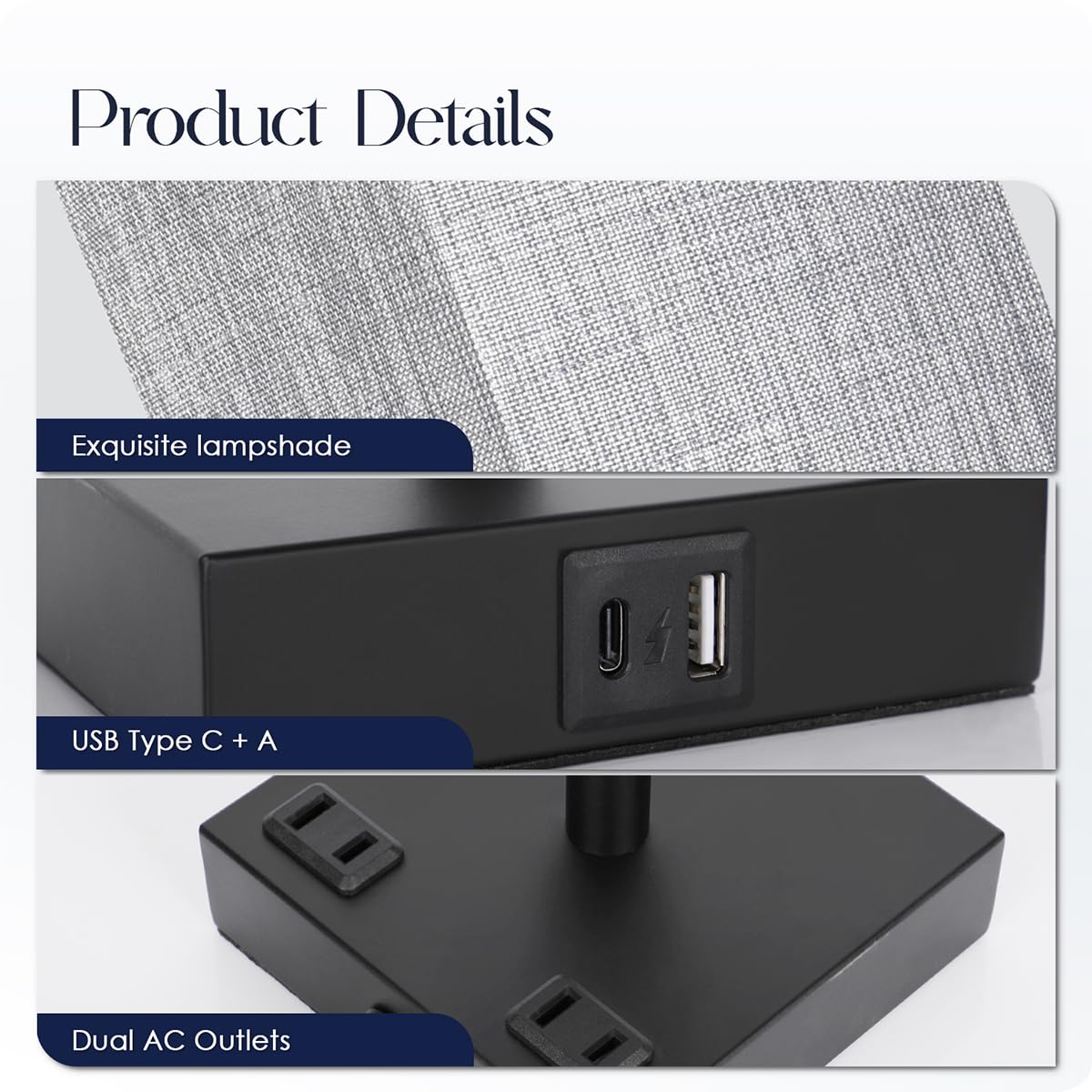 Soilsiu 6W lamp delivers balanced bedside illumination.