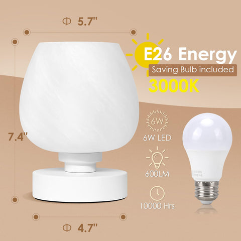 Soilsiu lamp with warm 3000K light creates comfortable bedroom ambiance