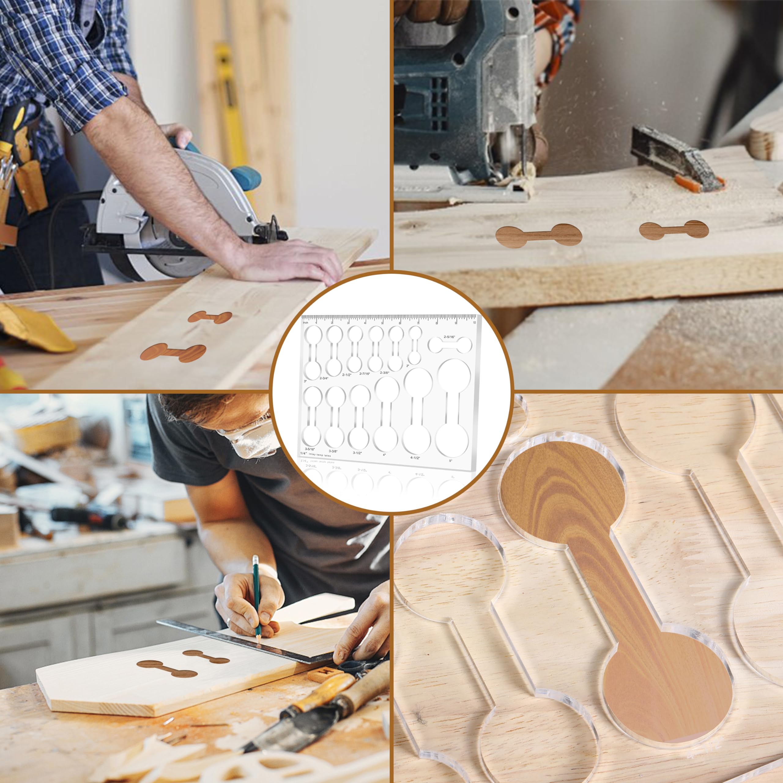 Soimuk 13 sizes help create varied decorative shapes across boards.