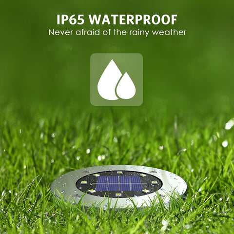 OULONGER deck light highlights steps with a durable waterproof shell.