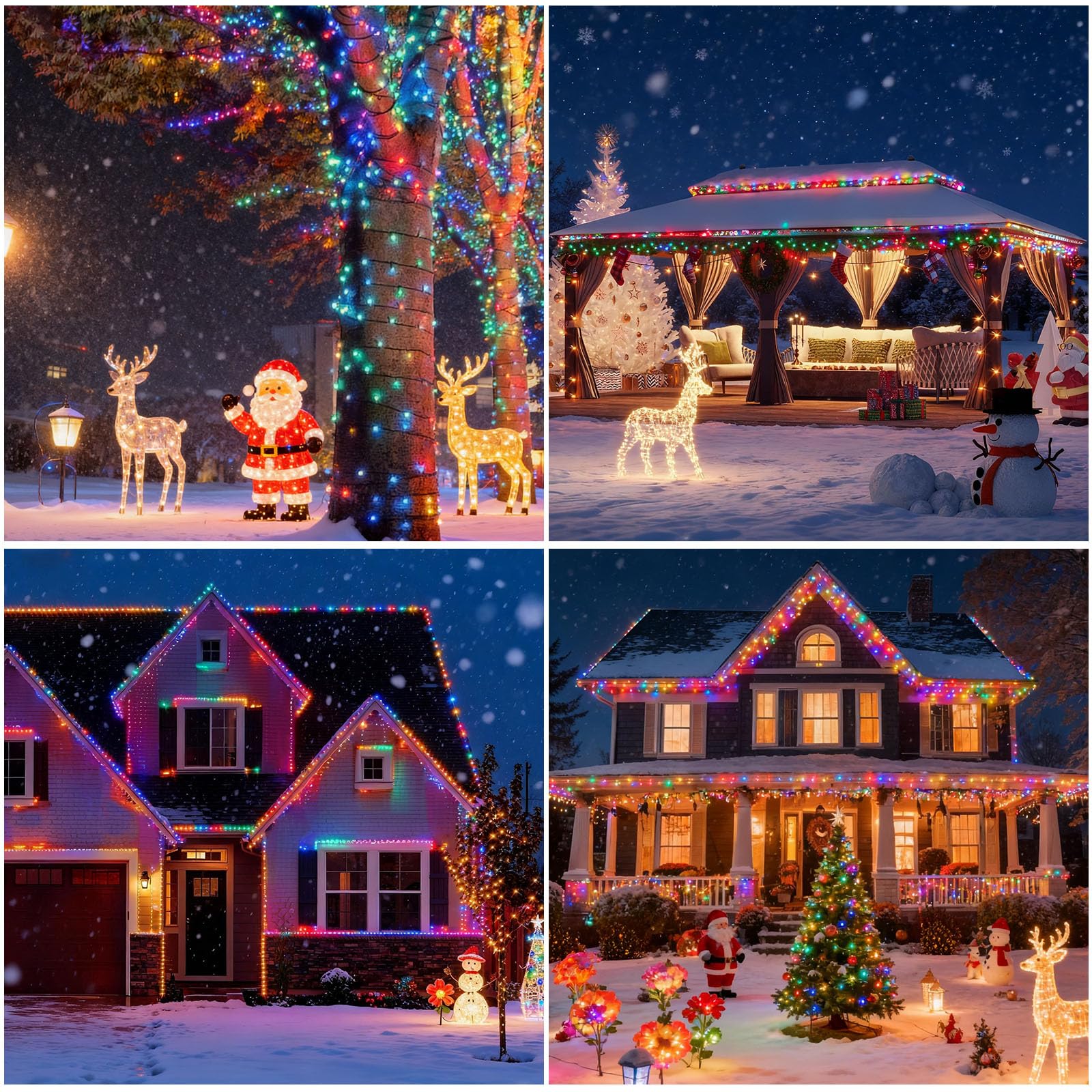 SOLARBABY 19 modes offer versatile holiday lighting options.