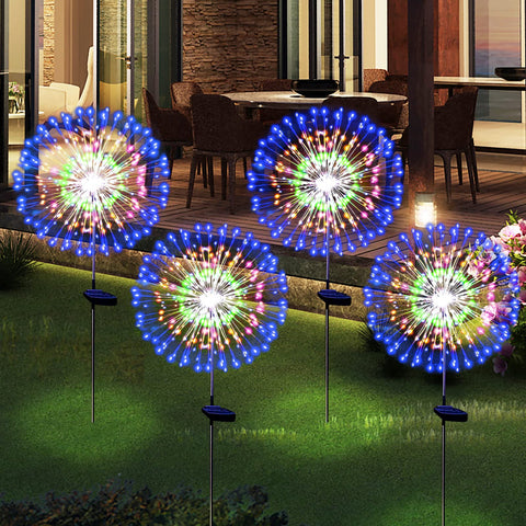 SolarEra outdoor waterproof light with copper wires withstands rain for all-season use.
