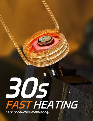 Solary bolt heater with built-in LED for clear visibility