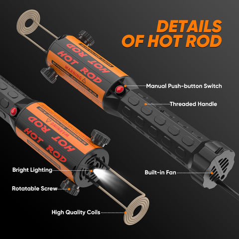 Solary Induction Bolt Heater Tool compact-design helps easy workshop storage