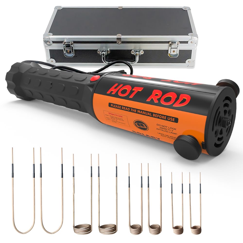 Solary Induction Bolt Heater Tool front view for compact access