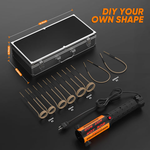 Solary Induction Bolt Heater Tool LED light improves visibility during work