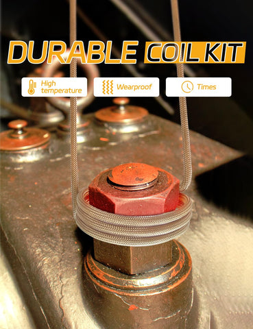 Solary induction coil reusable design supports hundreds of uses with consistent performance.