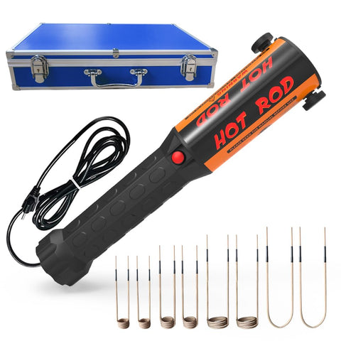 Solary induction heater front view showing compact design for easy handling.