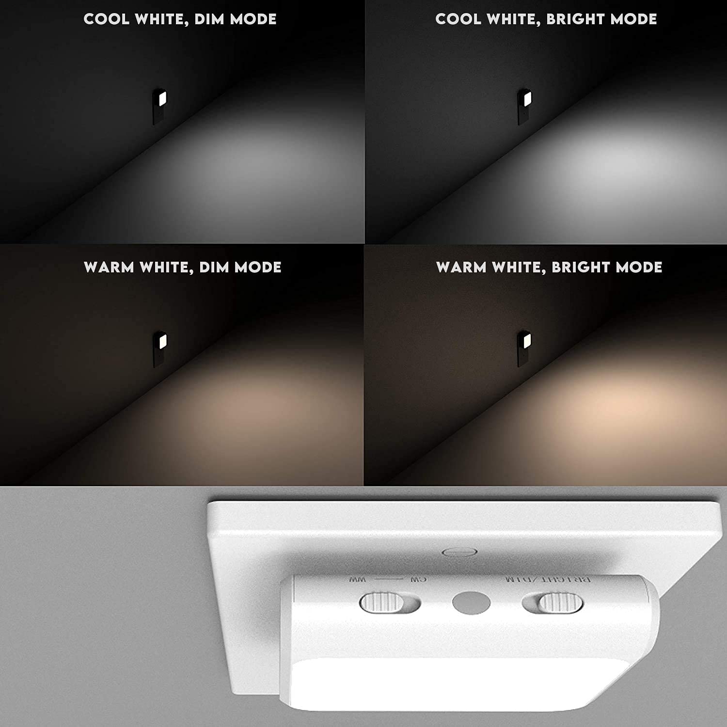 Solatec night light uses durable ABS housing for long-lasting safety.