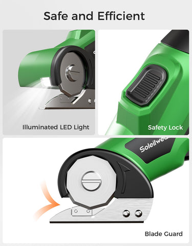 Soleilwear Cardboard Cutter 320 RPM motor for efficient cutting