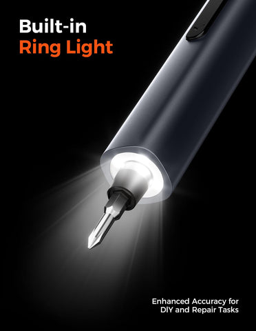 Soleilwear five torque levels enable precise control during repairs