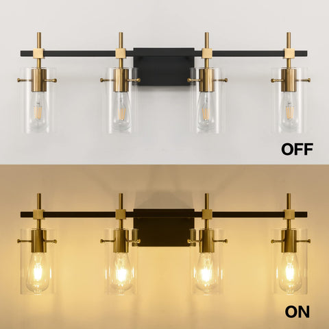 SOLFART versatile vanity light fits retro or modern decor