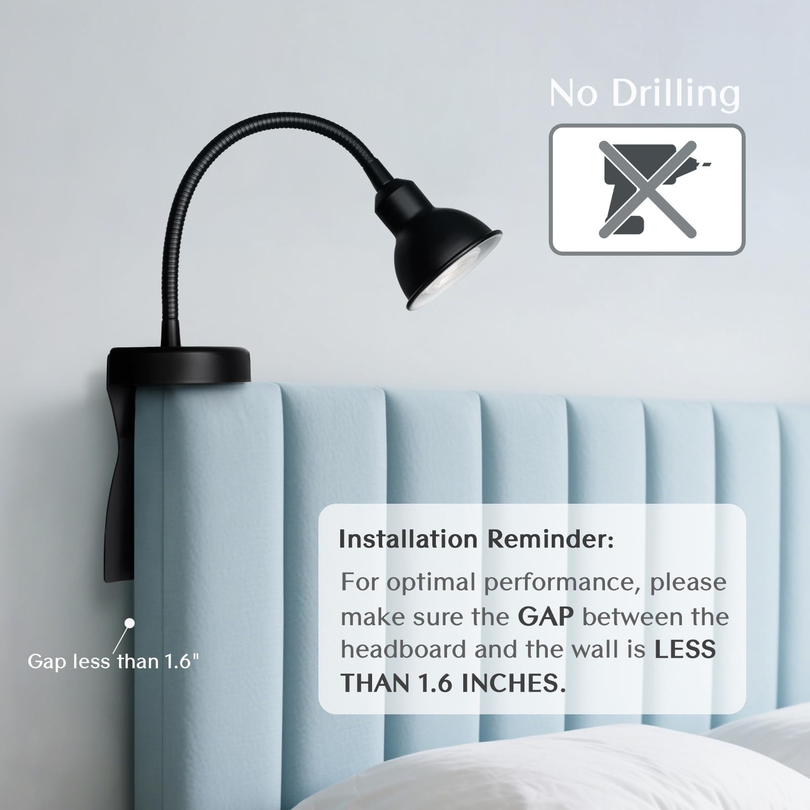 Solfres dimmable LED light with rotary dimmer for eye-friendly brightness.