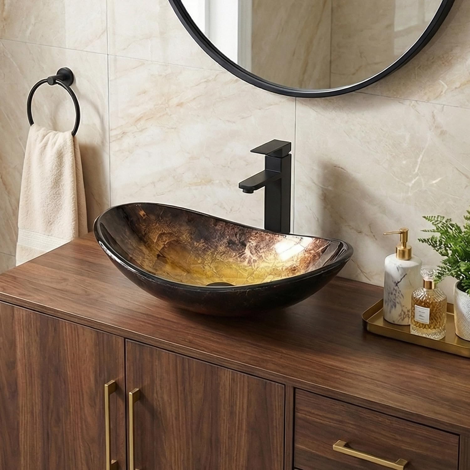 SOLIDEE installation accessories included with faucet and drain