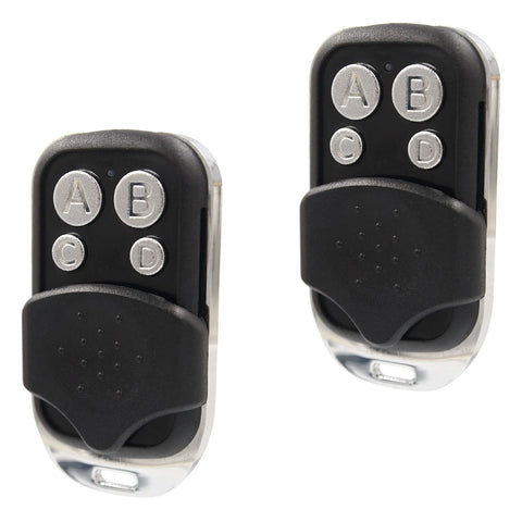 Solidremote keychain garage door remote 2-pack, compact and portable