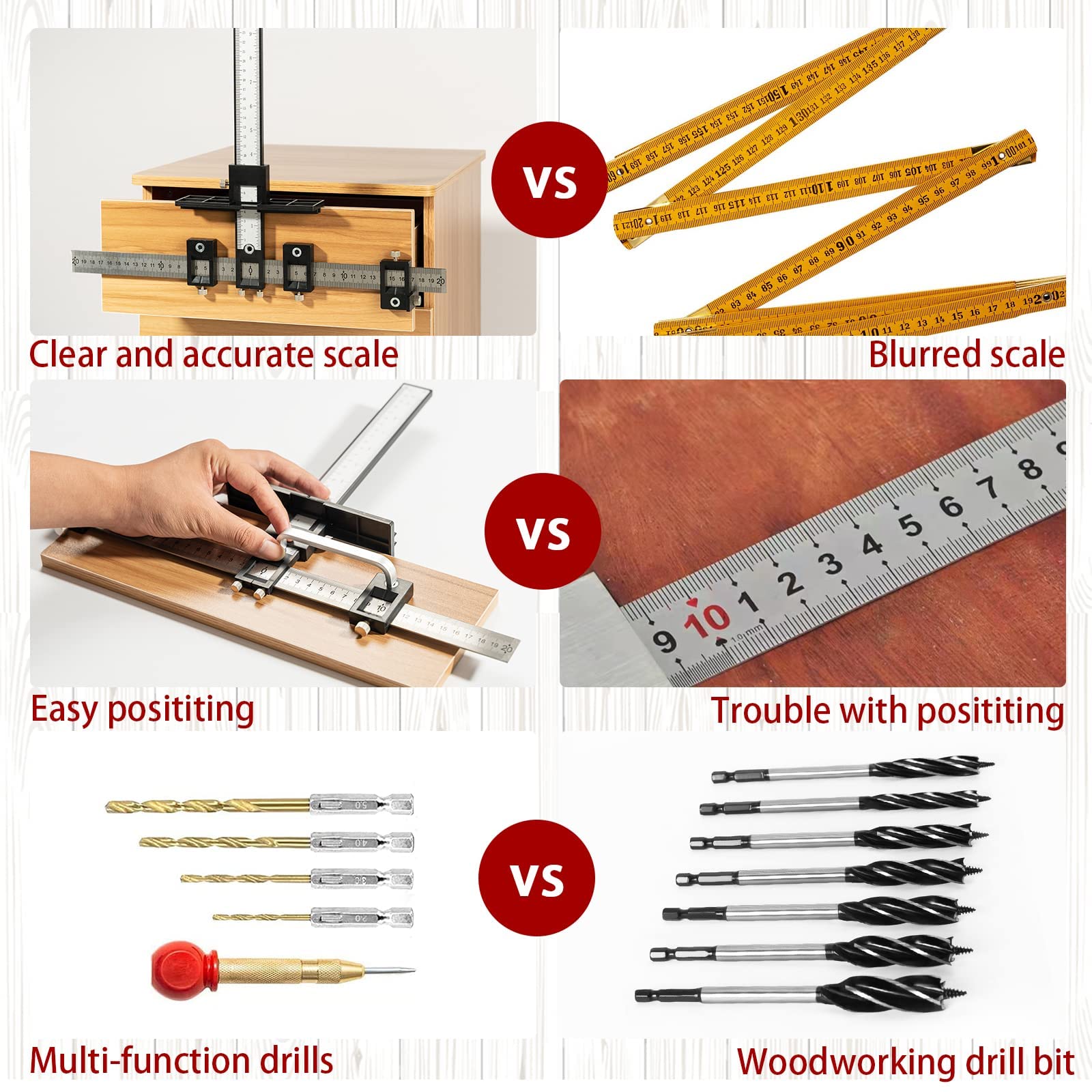 Solike twist drill bits 2–5 mm included for versatile drilling