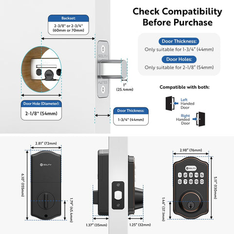 SOLITY AT1 guest code management supports up to 100 codes for visitors