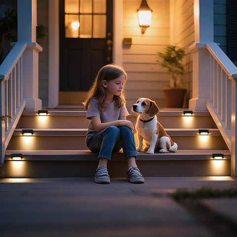 SOLPEX 16 pack outdoor lights cover yards with even illumination.