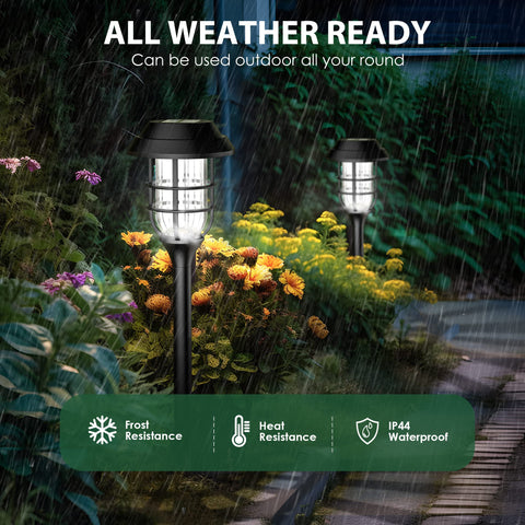 SOLPEX durable ABS housing stands up to sun and rain