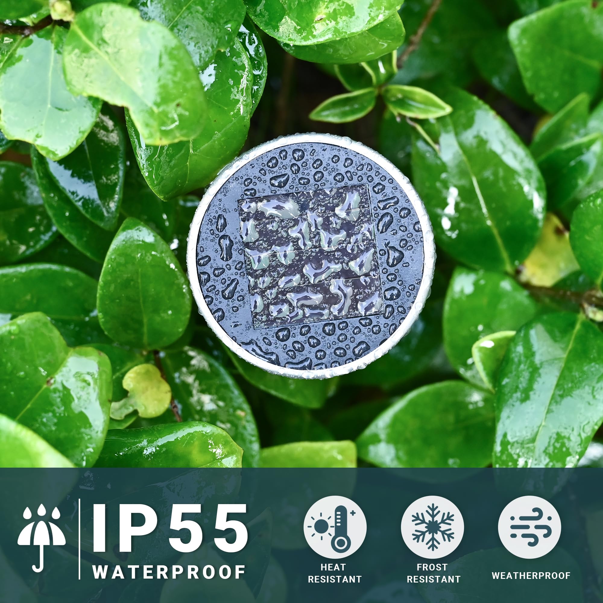 SOLPEX pre-installed Ni-MMH battery powers each light for instant use.