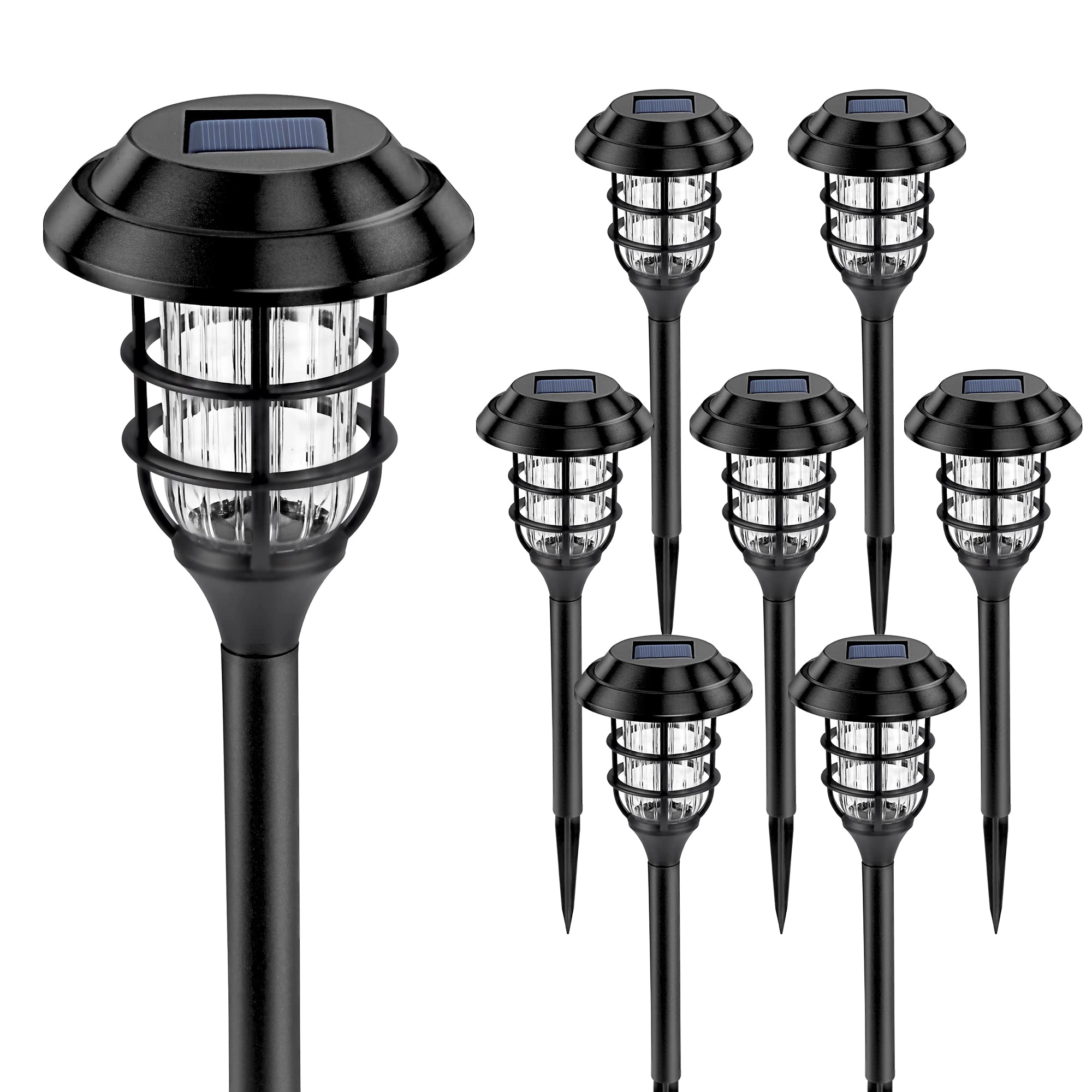 SOLPEX solar lights showcase snowflake pattern lighting along a walkway