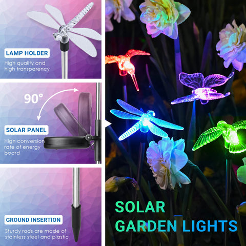 SOLPEX waterproof garden lights withstand rain and snow for year-round decoration.