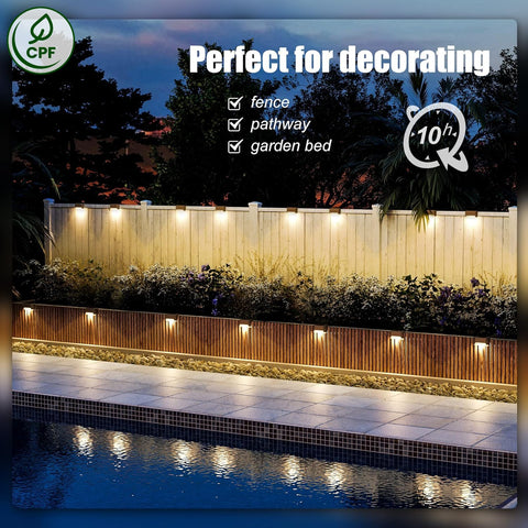 SOLPEX pathway lights brighten garden paths with efficient solar illumination.