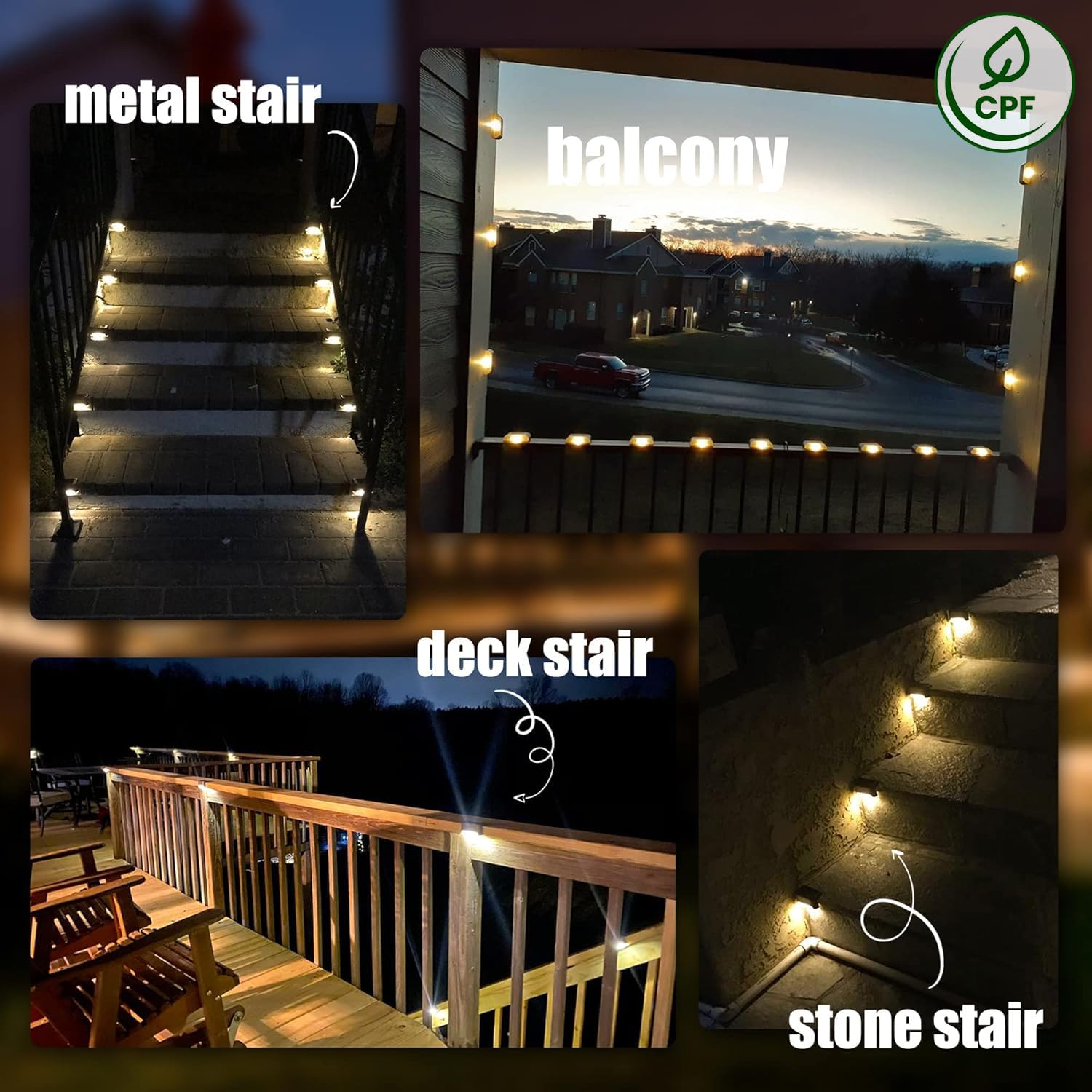 SOLPEX waterproof deck light withstands rain and wind for reliable outdoor performance.