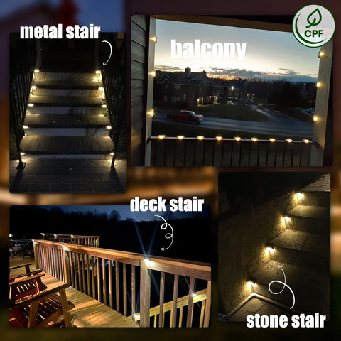 SOLPEX waterproof deck light withstands rain and wind for reliable outdoor performance.
