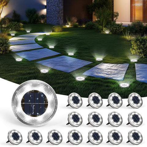 SOLPEX solar ground light installed in soil for safe night paths.