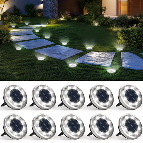 Solpex solar ground light with diamond-cut cover for elegant garden lighting.