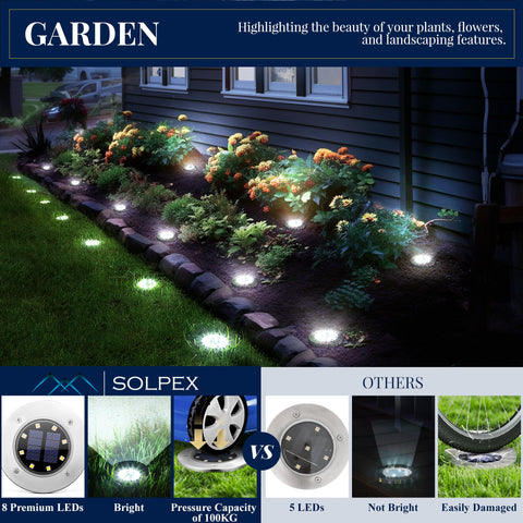 SOLPEX flush-ground installation creates a safe, seamless yard look