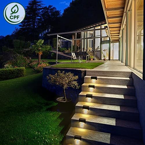 SOLPEX solar deck light features easy installation and auto operation.
