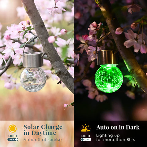 SOLPEX solar-powered lighting charges by day for evening illumination.
