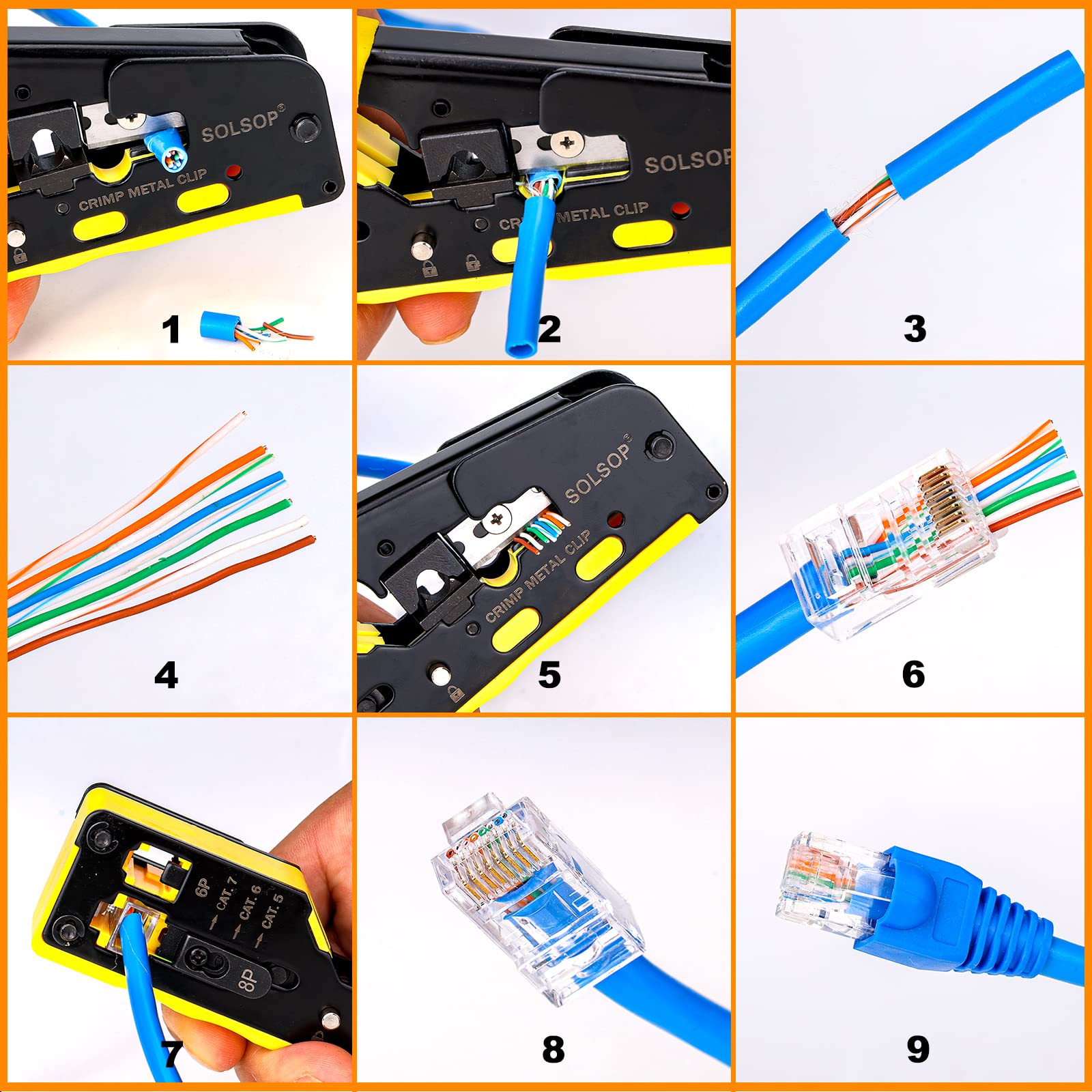 Solsop all-in-one tool kit includes manual and tester for easy setup.