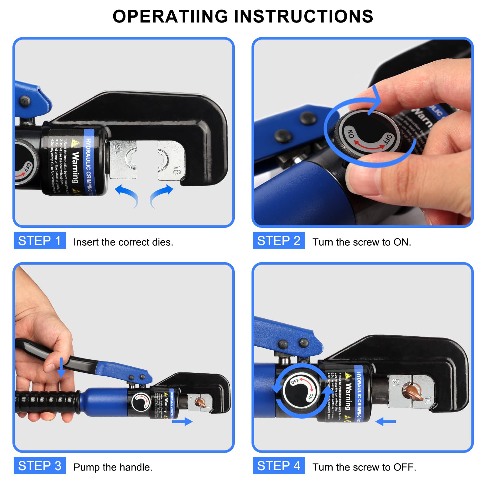 Solsop heat-treated crimping head delivers durable, long-lasting performance