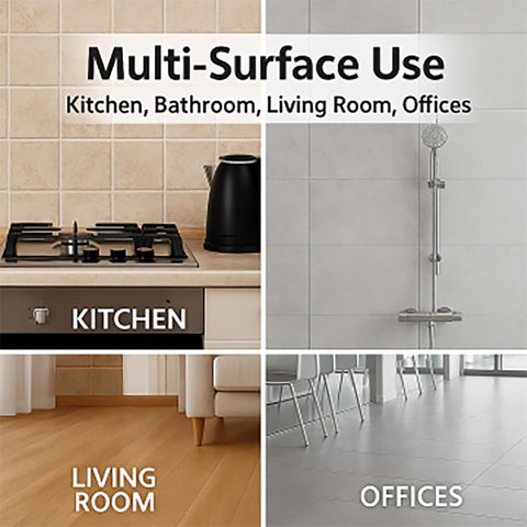 SOLUBRIL TILE Original deep clean on tiles reveals renewed shine and brightness.