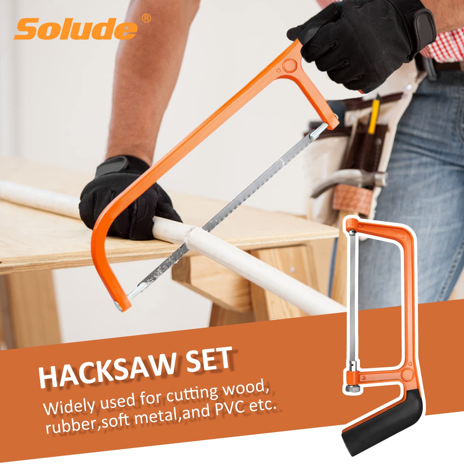 SOLUDE adjustable wrench and screwdrivers set with ergonomic grip