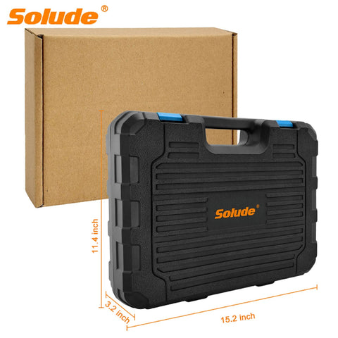 SOLUDE 9-inch locking pliers grip rounded shapes for welding setups